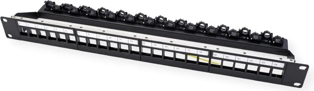 Roline 19" Keystone Module Rack 24P