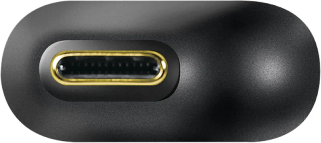 Logilink CUA0204 USB-C naar DisplayPort Adapter - Zwart