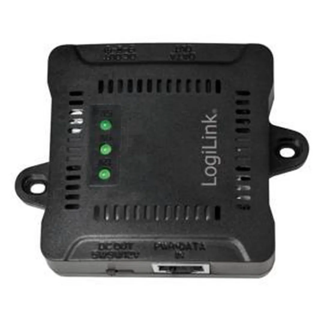 Logilink POE005 POE Splitter 1 Port Gigabit - 24W - Zwart