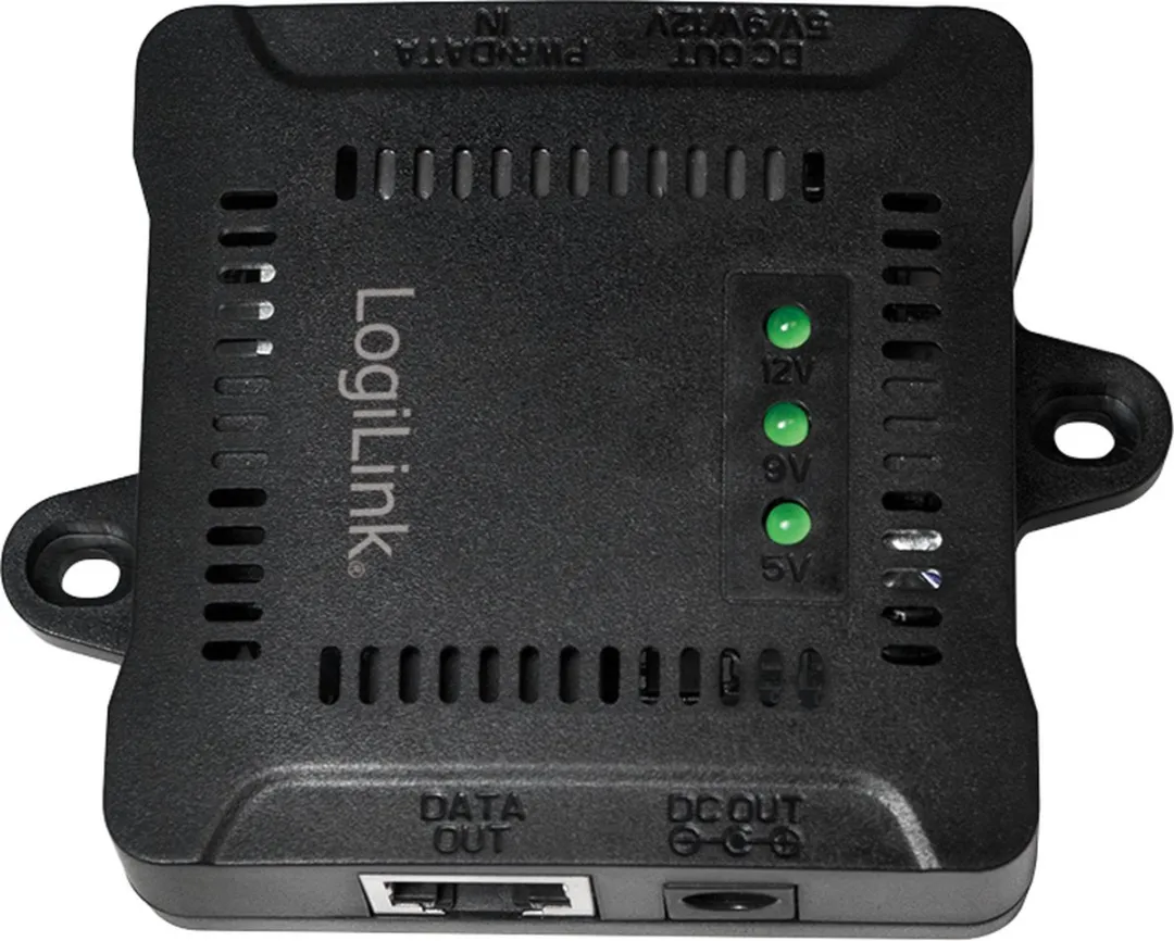 Logilink POE005 POE Splitter 1 Port Gigabit - 24W - Zwart