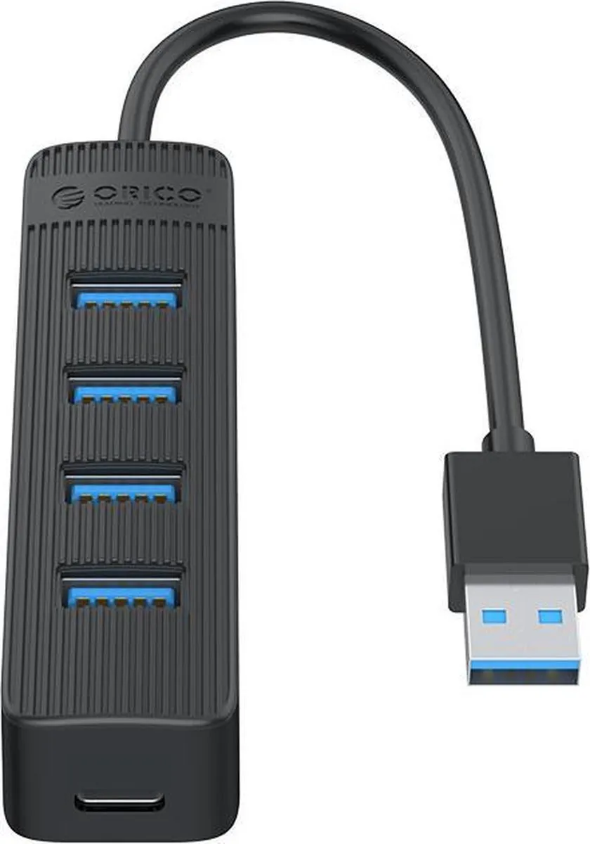 ORICO ORI-TWU3-4A-BK USB 3.0 Hub - 4 Poorten - Zwart