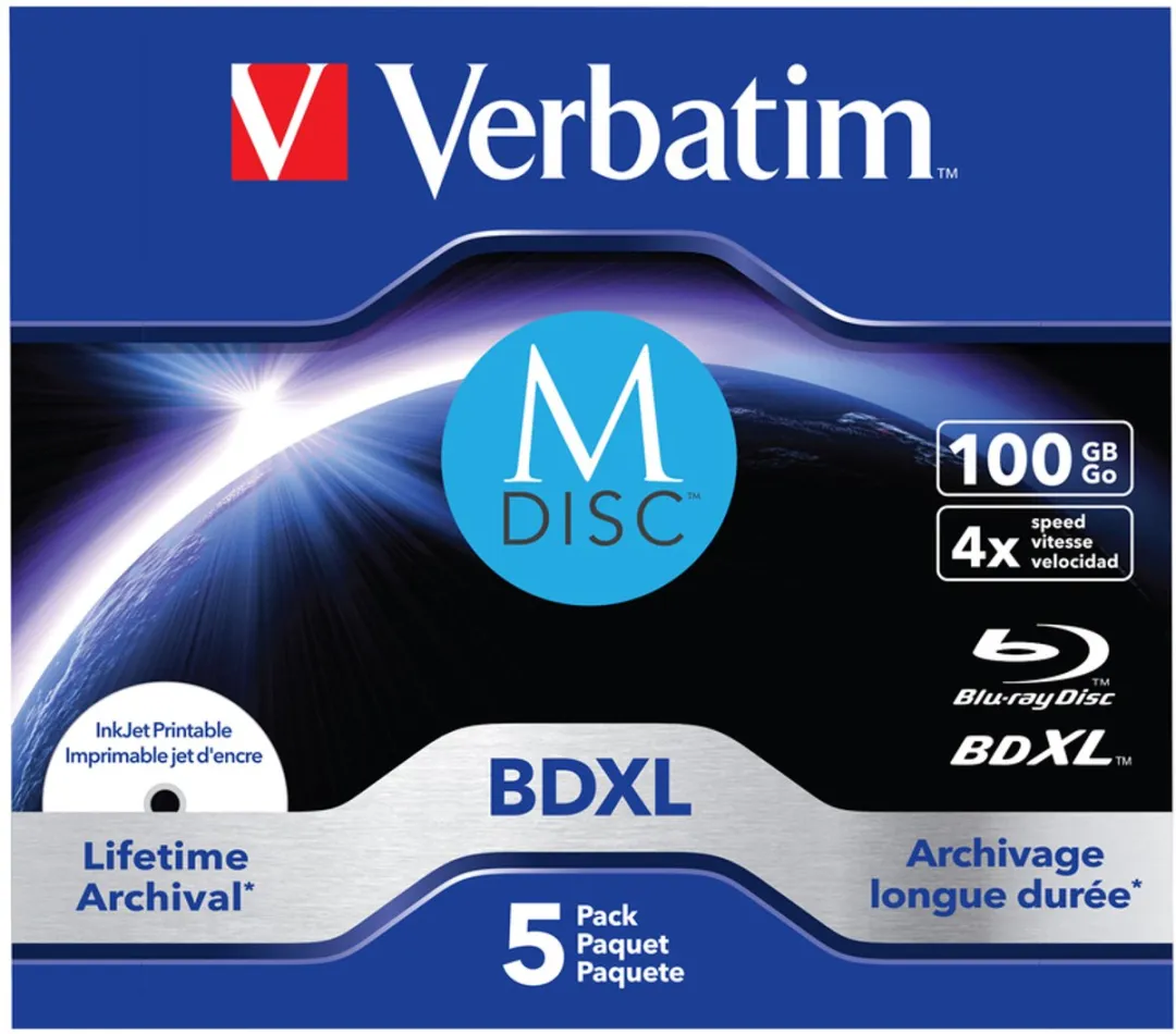 Verbatim M-Disc Blu-ray 100GB