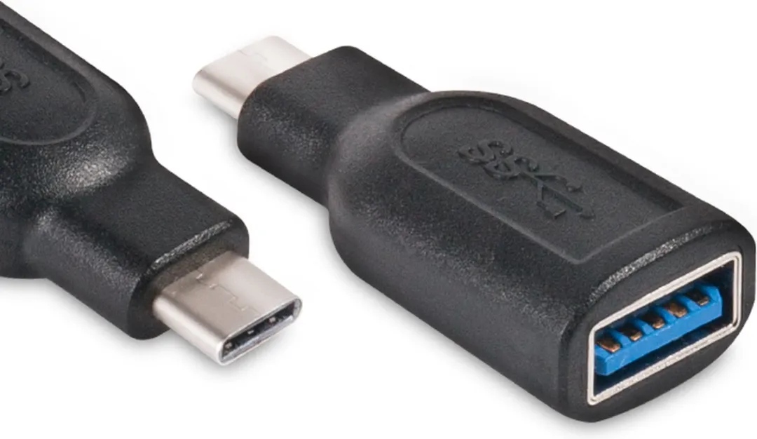 Club3D CAA-1521 USB-C naar A M/V-adapter - Zwart