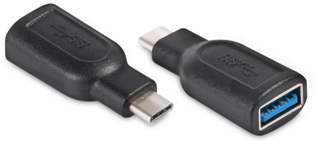 Club3D CAA-1521 USB-C naar A M/V-adapter - Zwart