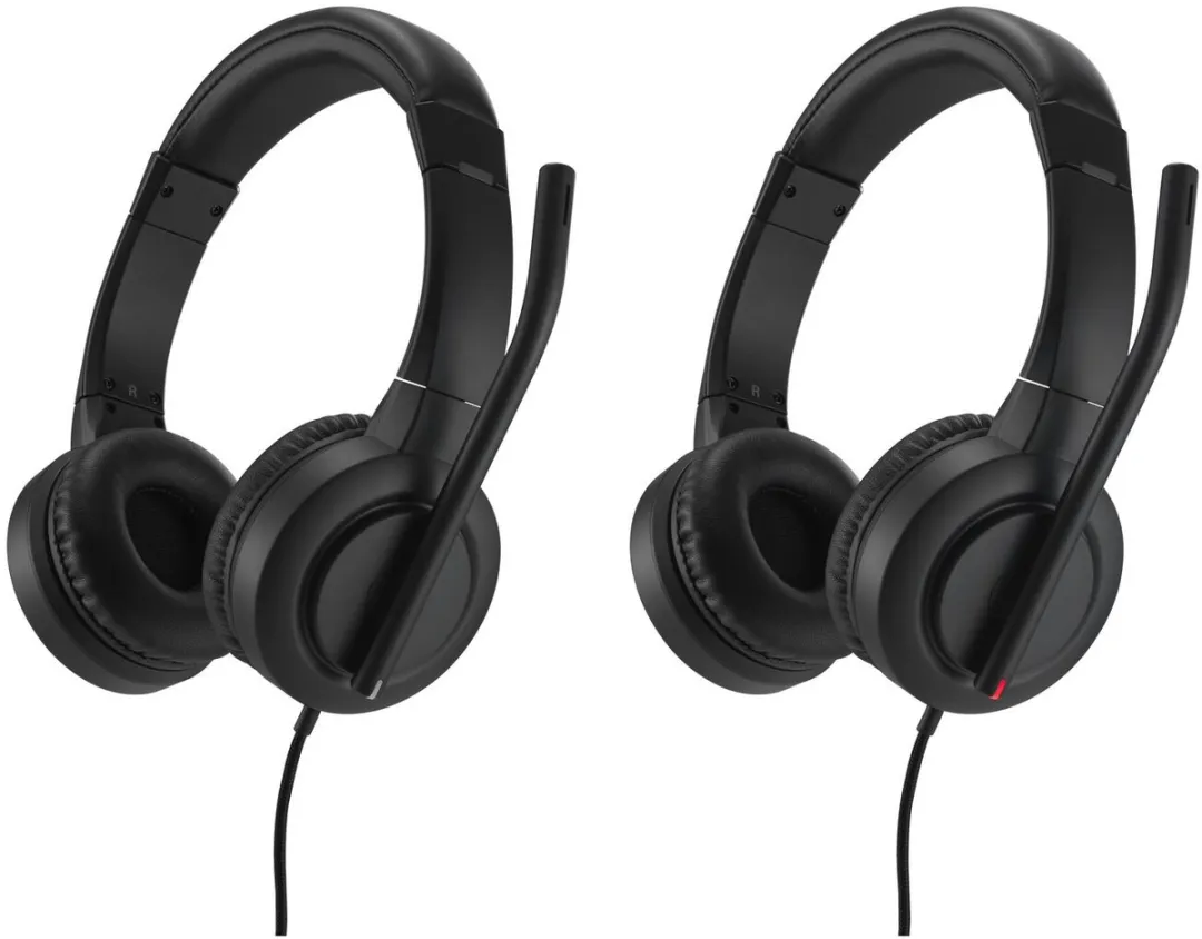 Kensington H1000 H2000 USB-C Headset - Ruisonderdrukking - Zwart