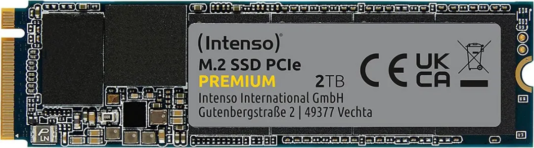 Intenso M.2 SSD 3835470 - 2TB - PCIe 2280 - 2100 MB/s
