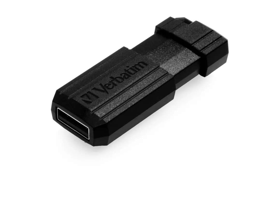 Verbatim PinStripe USB-stick 128GB - Zwart