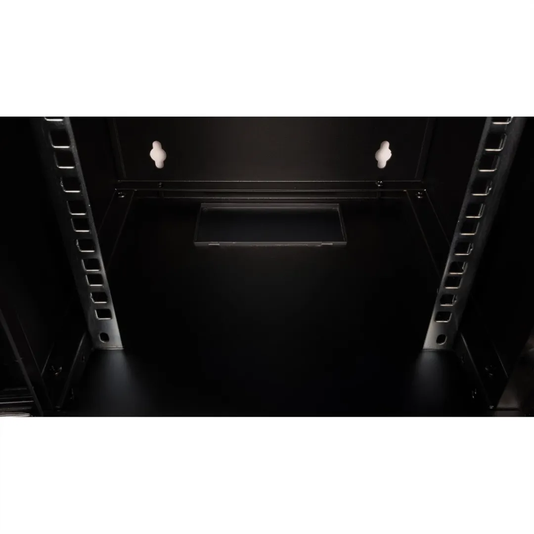 Roline 10-inch Wandbehuizing 6U 312x300mm - Zwart - afbeelding 6 van 6