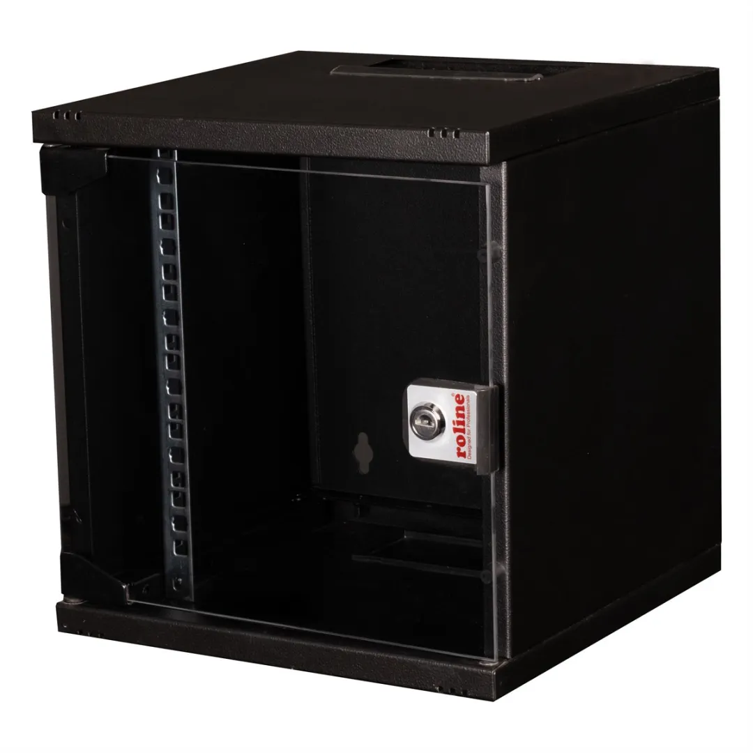 Roline 10-inch Wandbehuizing 6U 312x300mm - Zwart