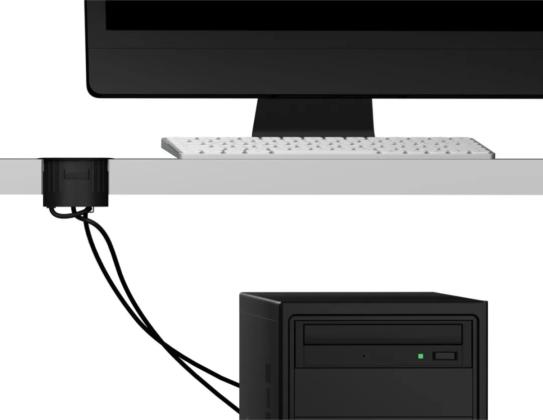 Icy Box IB-HUB1403B USB 3.0 Hub 4-Port - Antraciet - afbeelding 6 van 6