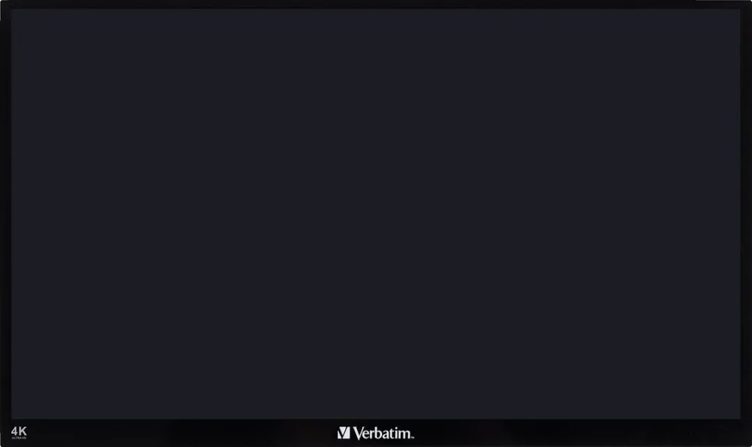Verbatim Draagbaar Ultra HD 4K Monitor 15,6" - Zwart