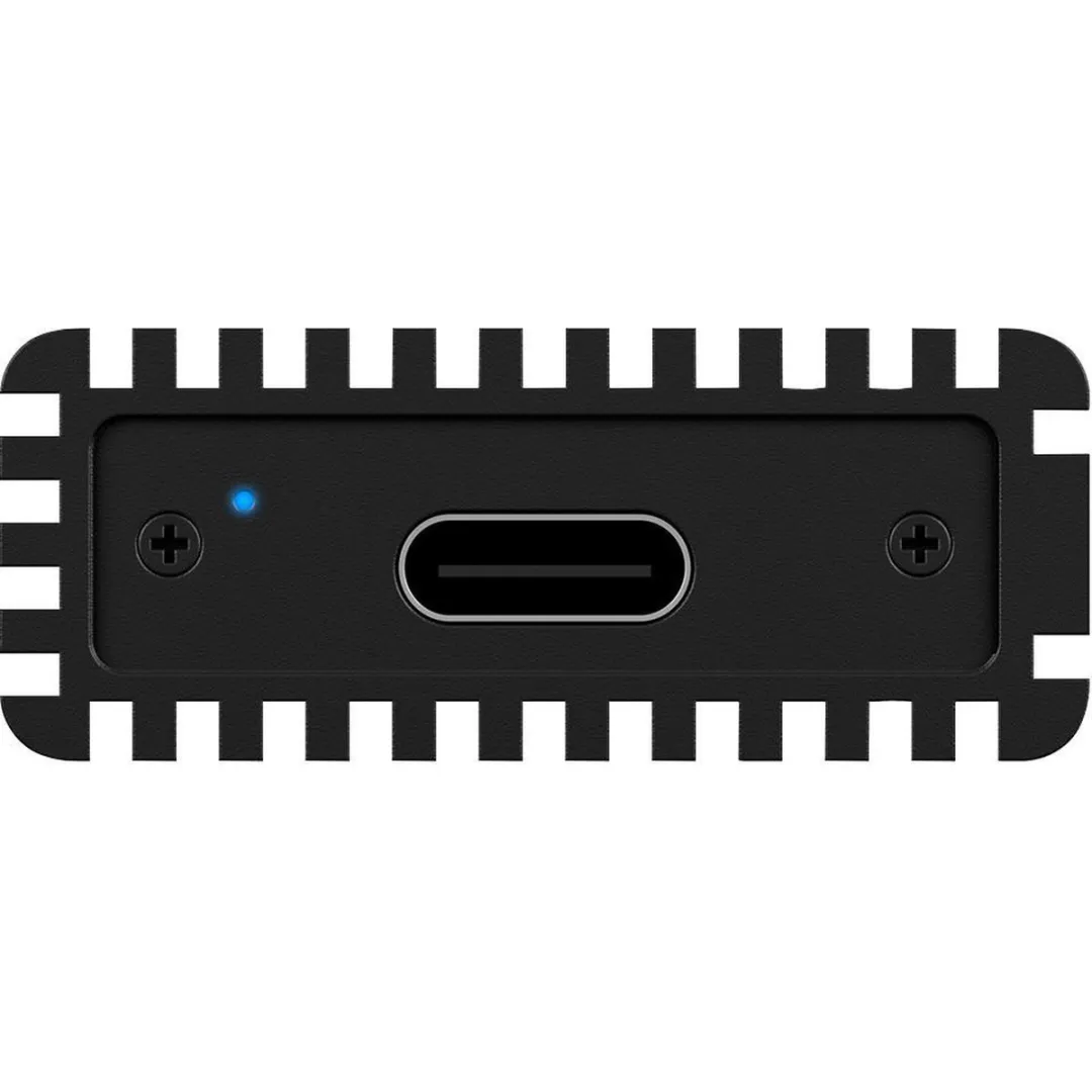 Icy Box IB-1816M-C31 M.2 SSD-behuizing - Zwart