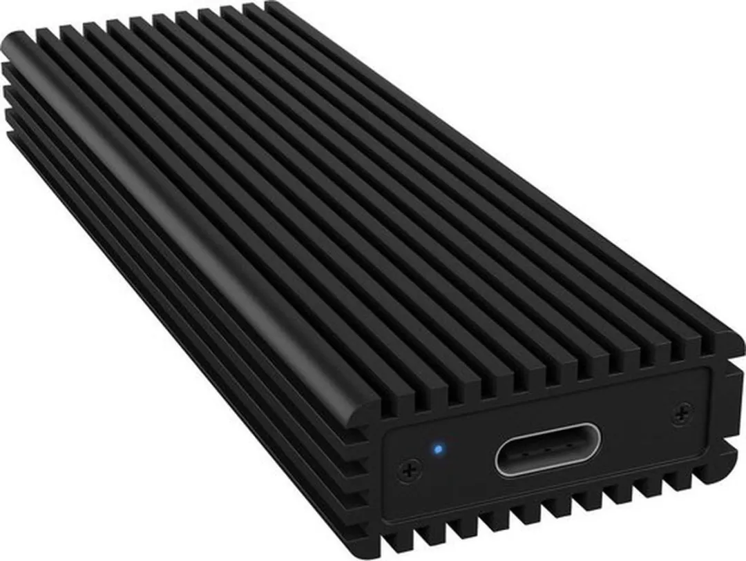 Icy Box IB-1816M-C31 M.2 SSD-behuizing - Zwart