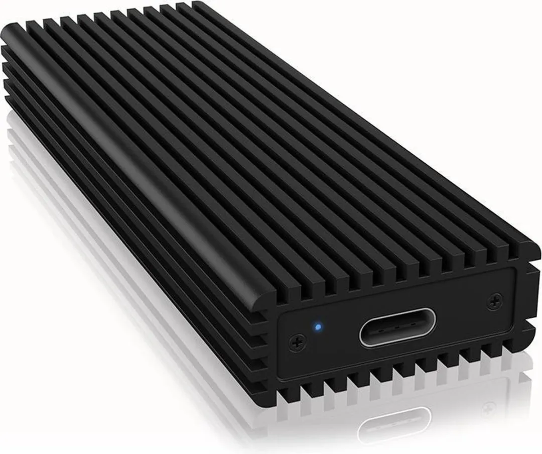 Icy Box IB-1816M-C31 M.2 SSD-behuizing - Zwart