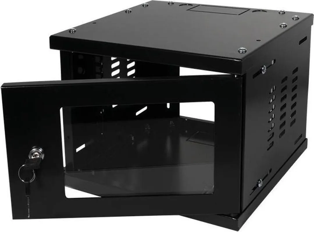 Logilink W06Z33B Wandkast 10 inch 4 HE - Zwart