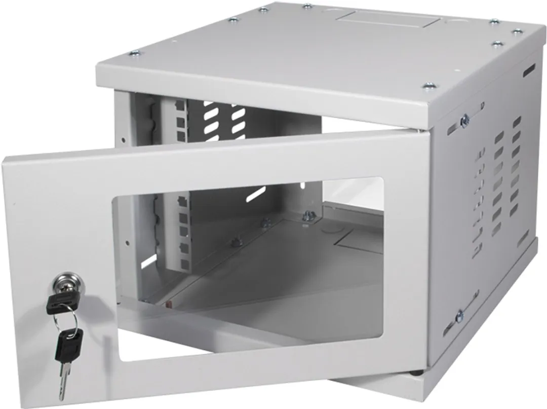 Logilink W06Z33B Wandkast 10 inch 4 HE - Zwart
