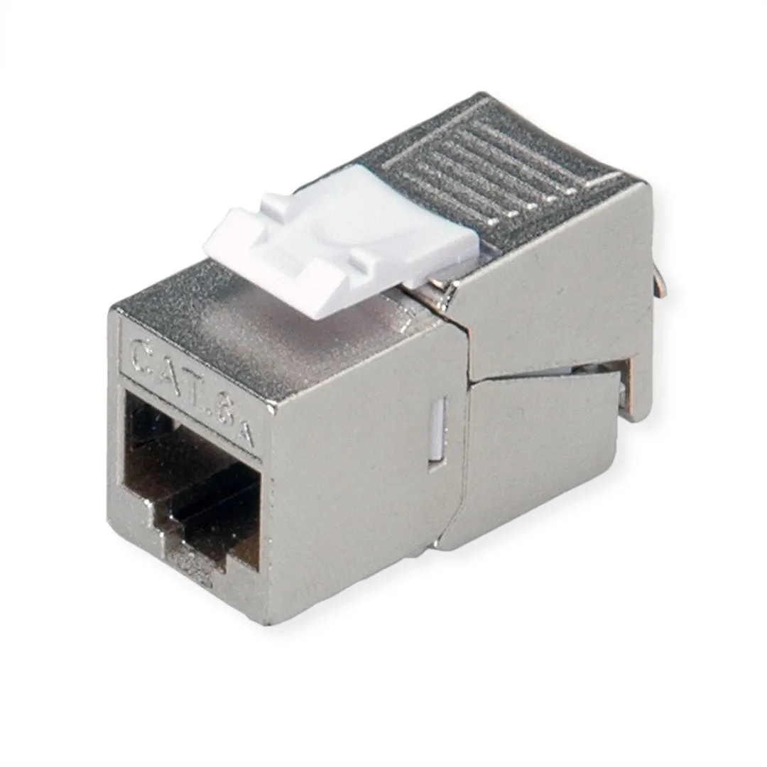 Roline Cat.6A Keystone RJ-45 Zilver - afbeelding 4 van 6