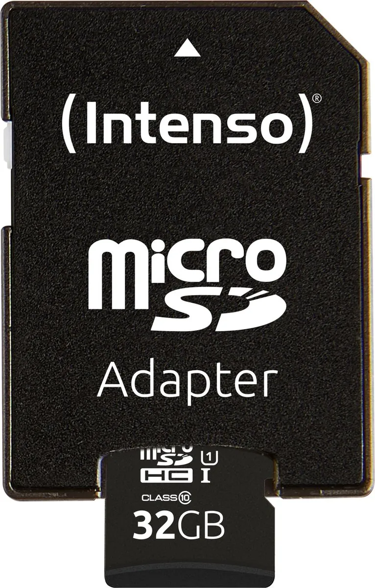 Intenso 32GB microSDHC 3424480 - Class 10 UHS-I - Waterdicht