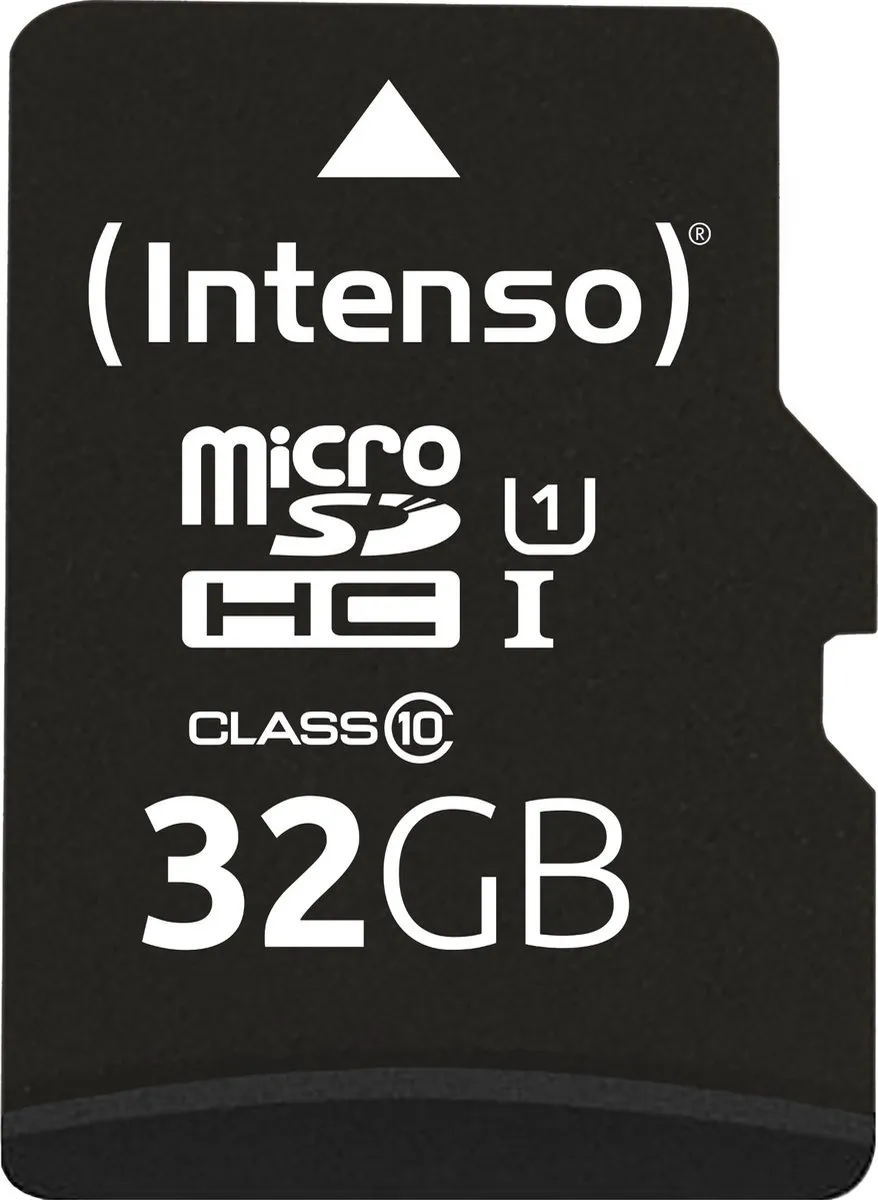 Intenso 32GB microSDHC 3424480 - Class 10 UHS-I - Waterdicht