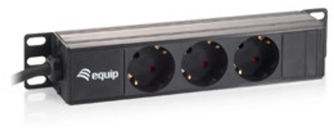 Equip 333302 Energiedistributie 3 AC-uitgangen 1U