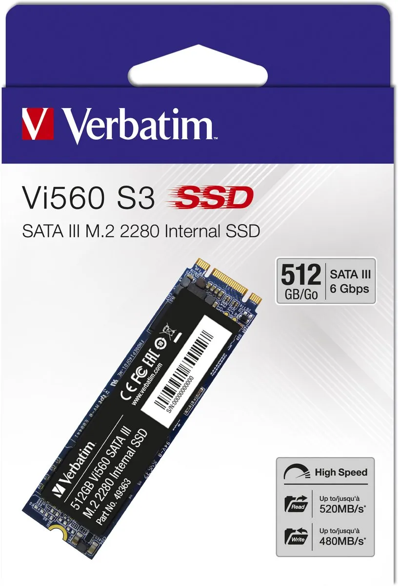 Verbatim Vi560 S3 SSD 512GB