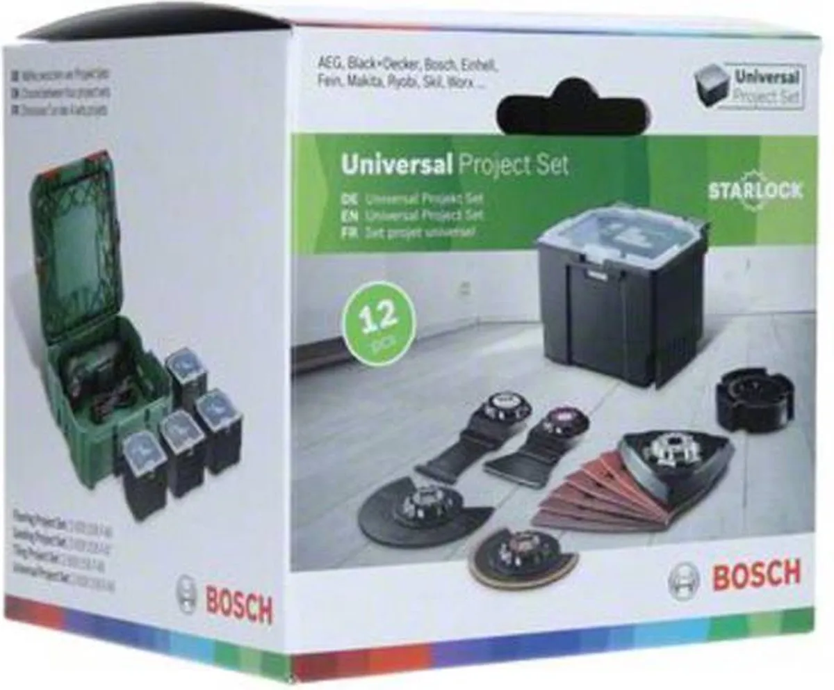 Bosch Starlock 2609256F49 Multitool Accessoires - 12 Stuks