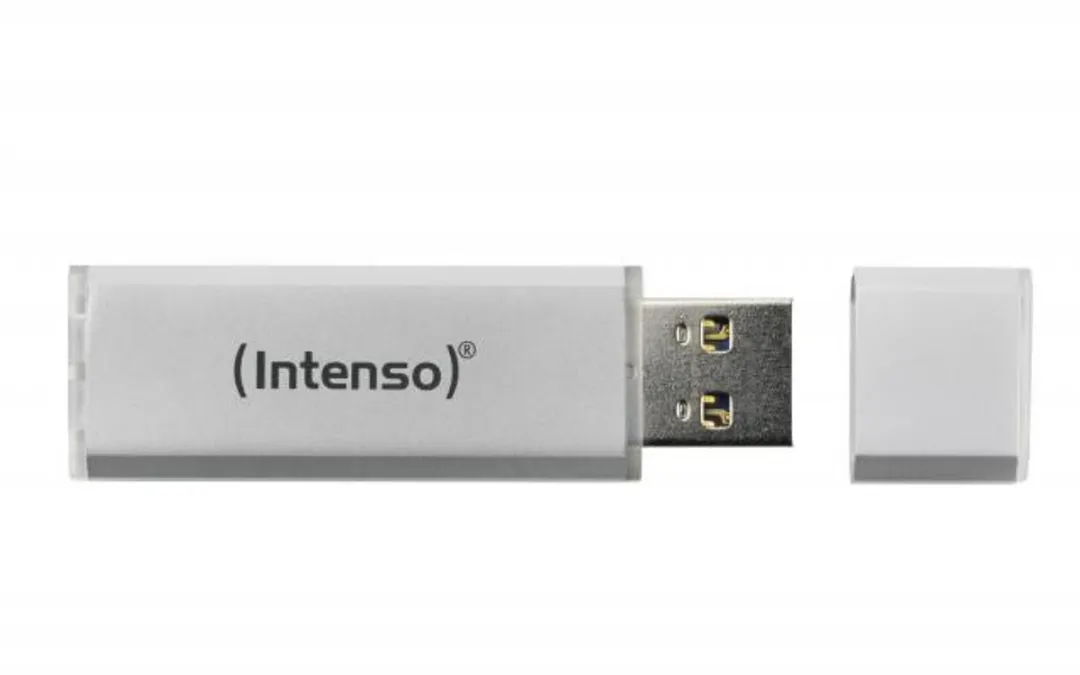 Intenso Alu Line USB-stick 16GB - 3 Stuks - Zilver