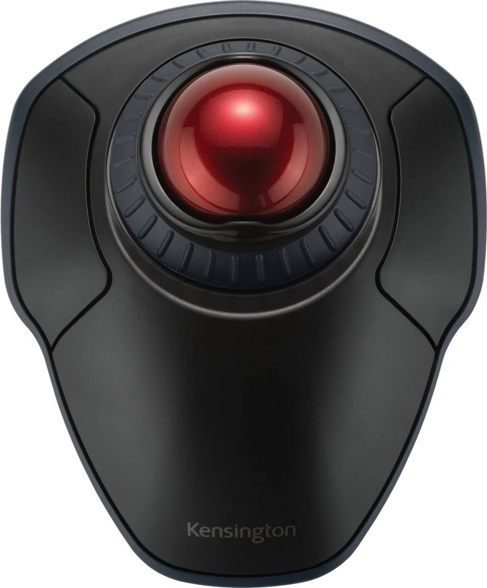 Kensington Orbit K70992WW Draadloze Trackball - Zwart/Rood - afbeelding 6 van 6