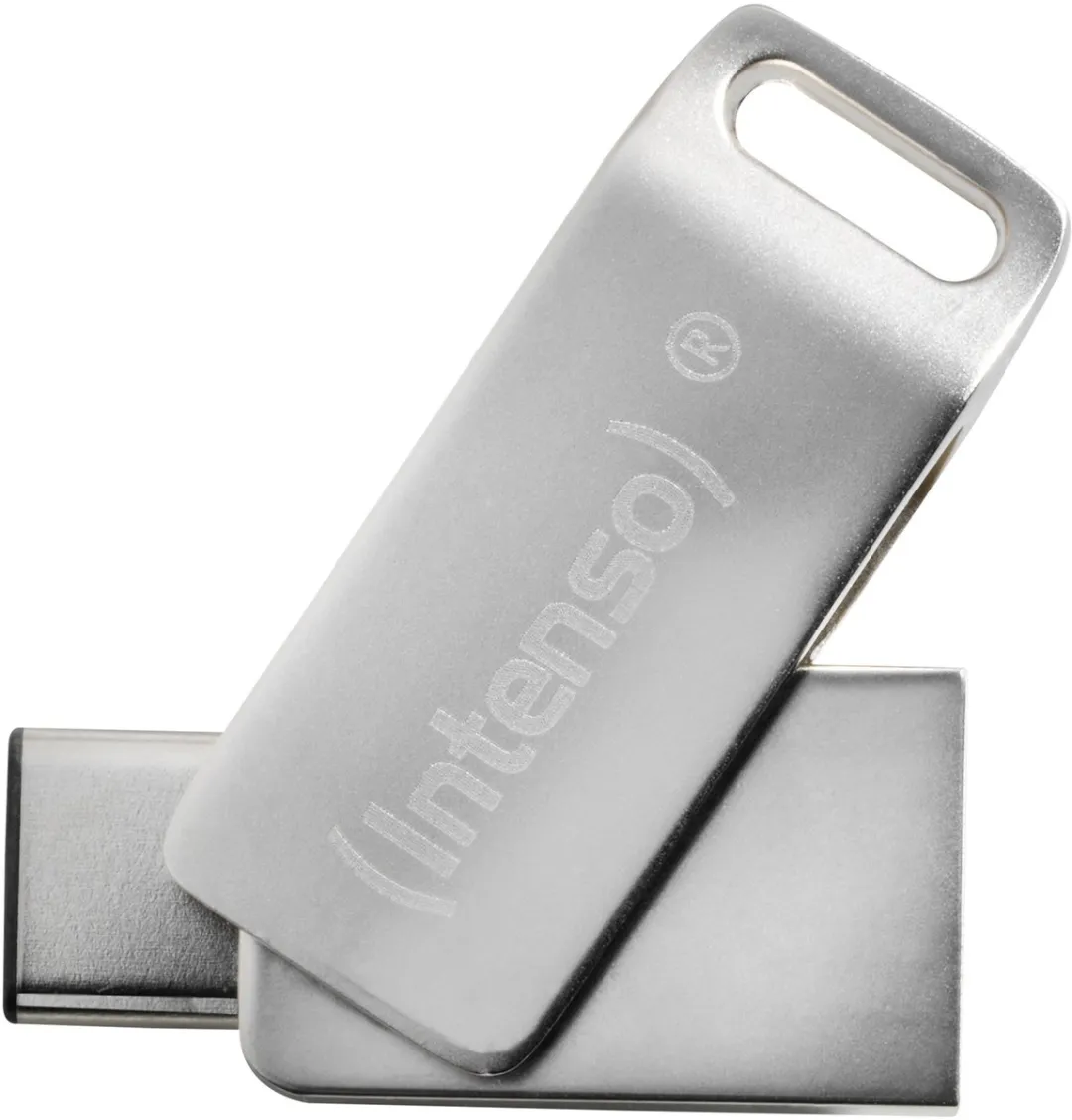 Intenso cMobile Line USB-stick 64GB - USB-A/USB-C 3.2 - Zilver