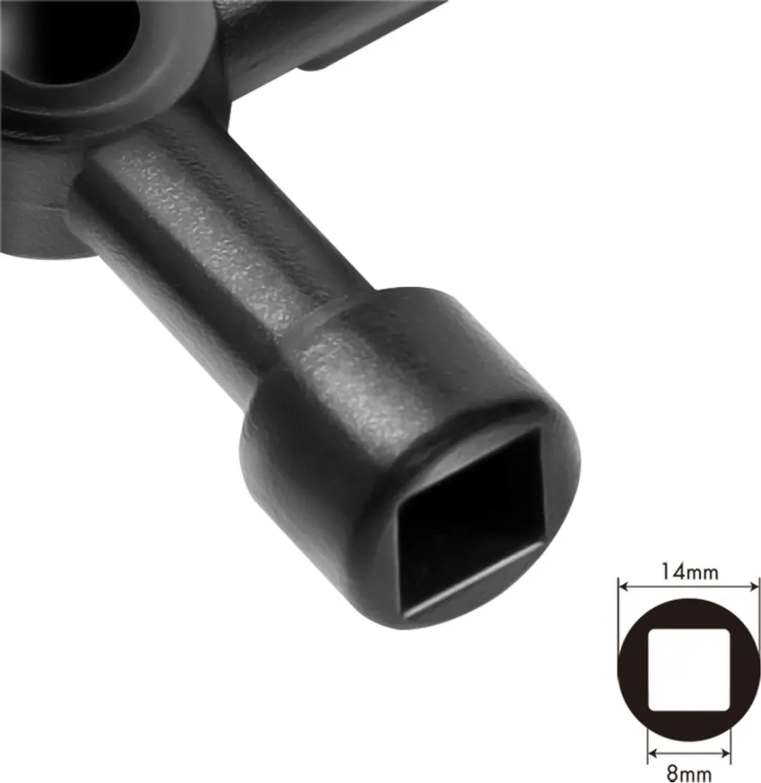 Logilink WZ0072 Universele Kruissleutel - Zwart