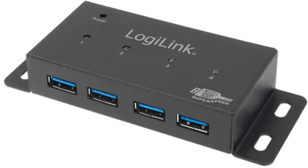 Logilink USB 3.0 4-Poorts Actieve Hub