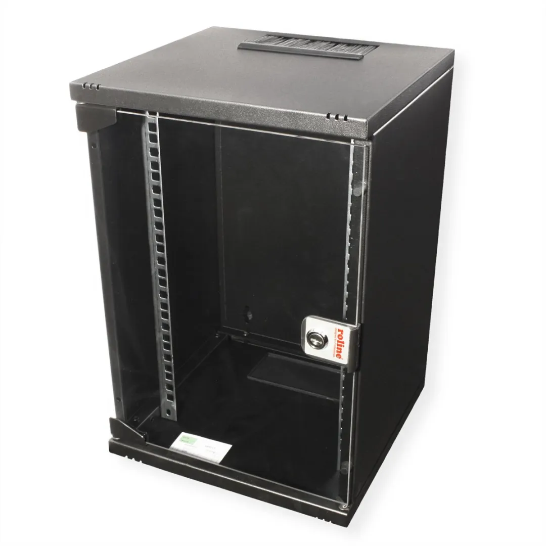 Roline 10-inch Wandbehuizing 9U 312x300mm - Zwart