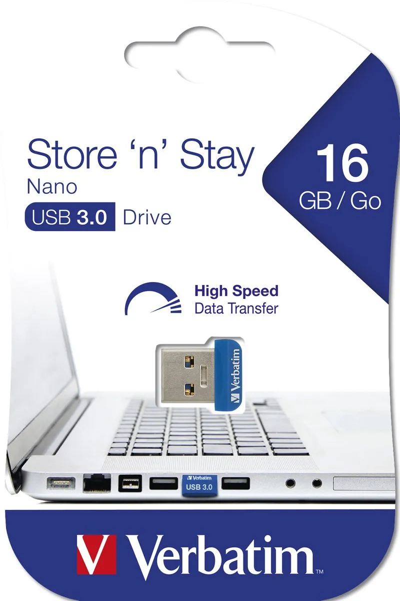 Verbatim Store 'n' Stay Nano 98709 - USB-stick - 16 GB