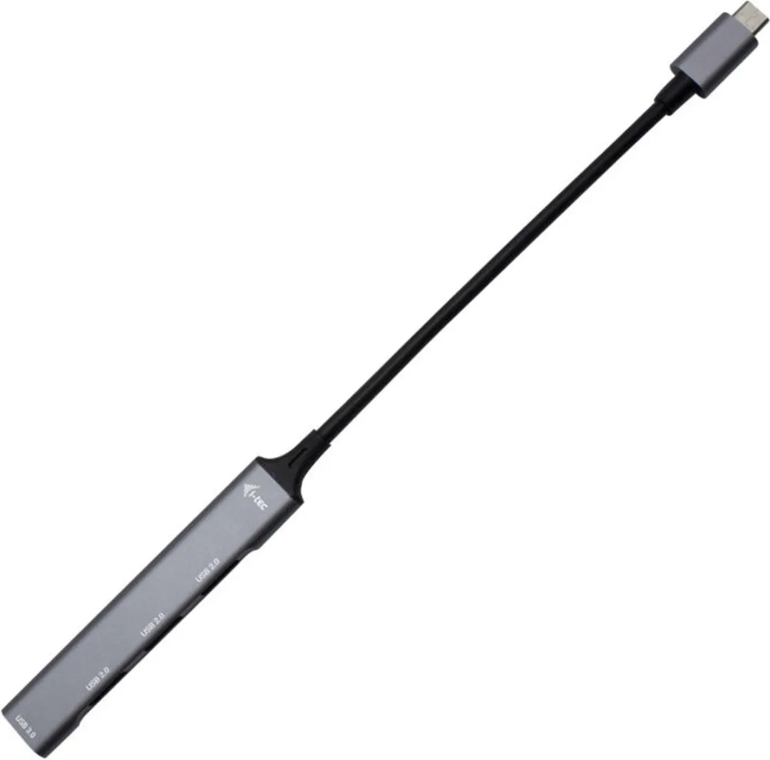 I-tec C31HUBMETALMINI4 USB Hub - Metallic