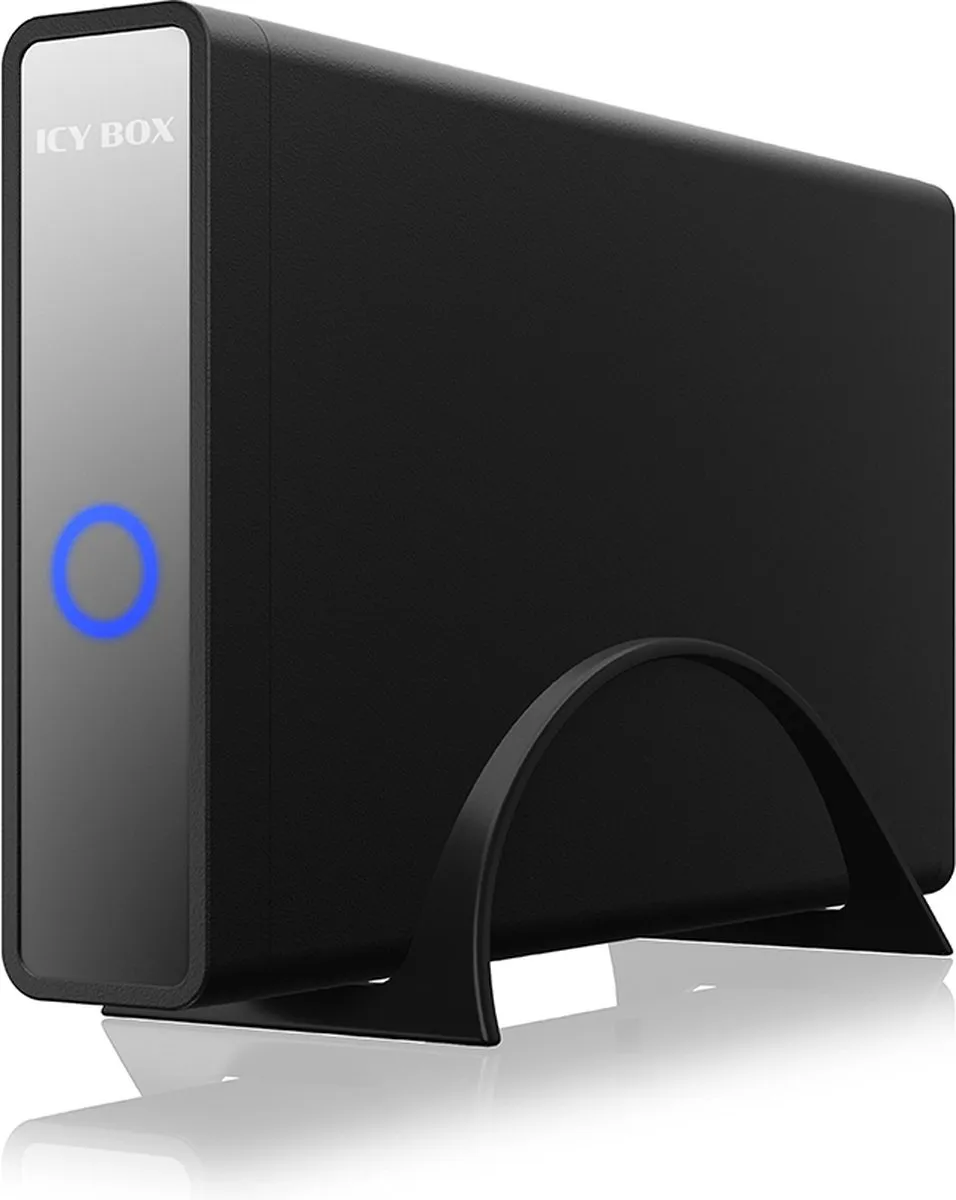 Icy Box 60087 3,5/2,5 inch USB-C USB-A 3.2 Gen 2 Harde Schijfbehuizing