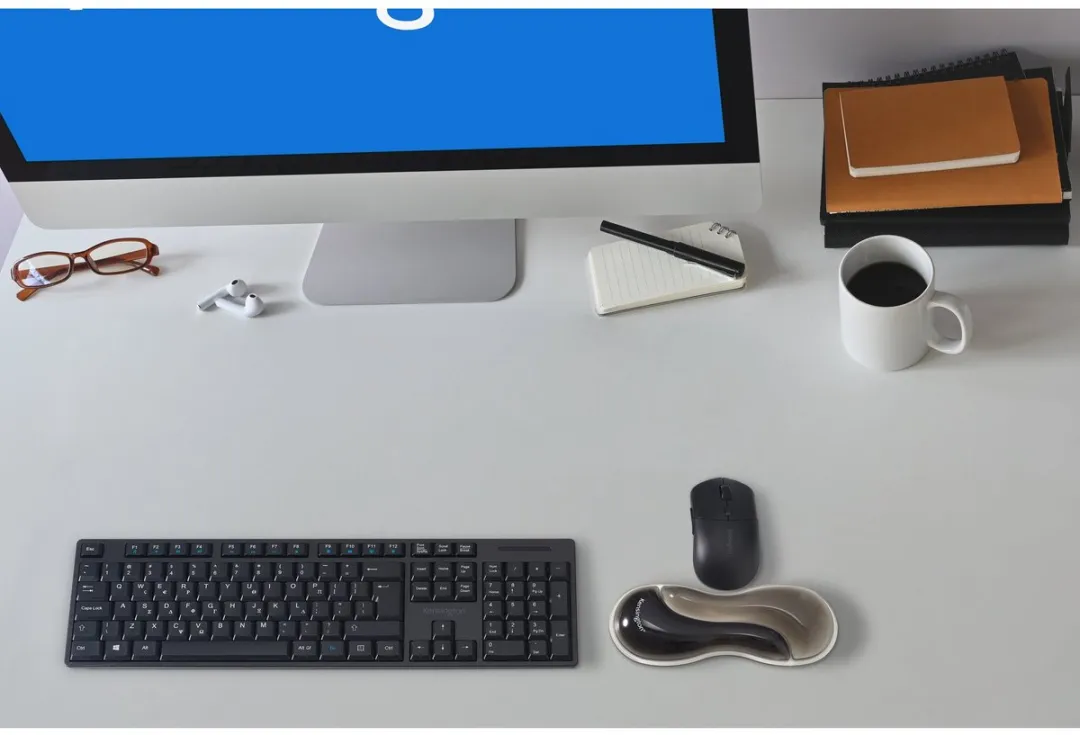 Kensington Slim Duo Gel Muis/Trackball K62438WW - Zwart
