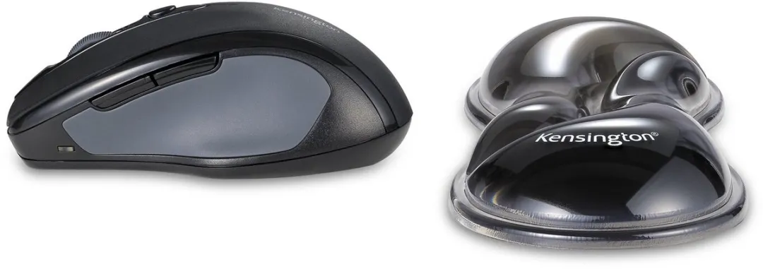 Kensington Slim Duo Gel Muis/Trackball K62438WW - Zwart