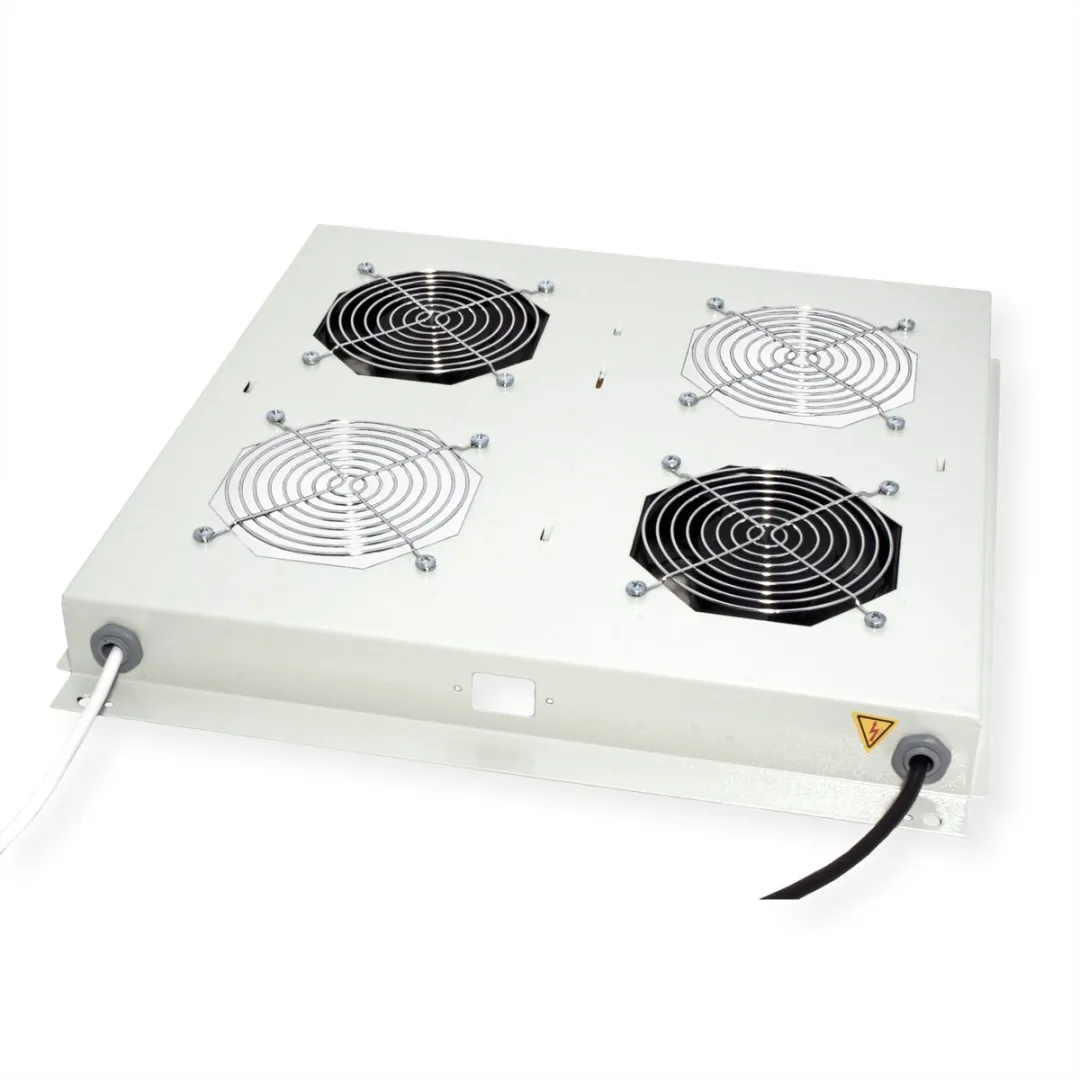 Roline 19-inch Dakventilatie Unit - 2 Ventilatoren - Grijs - afbeelding 5 van 6