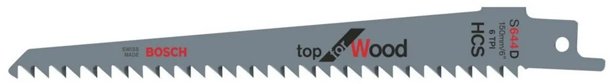 Bosch Reciprozaagblad Hout 152mm