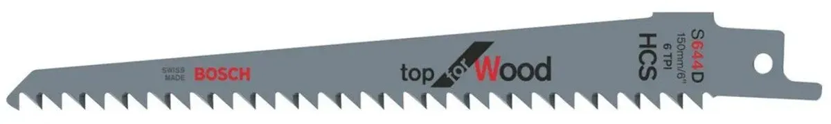 Bosch Reciprozaagblad Hout 152mm