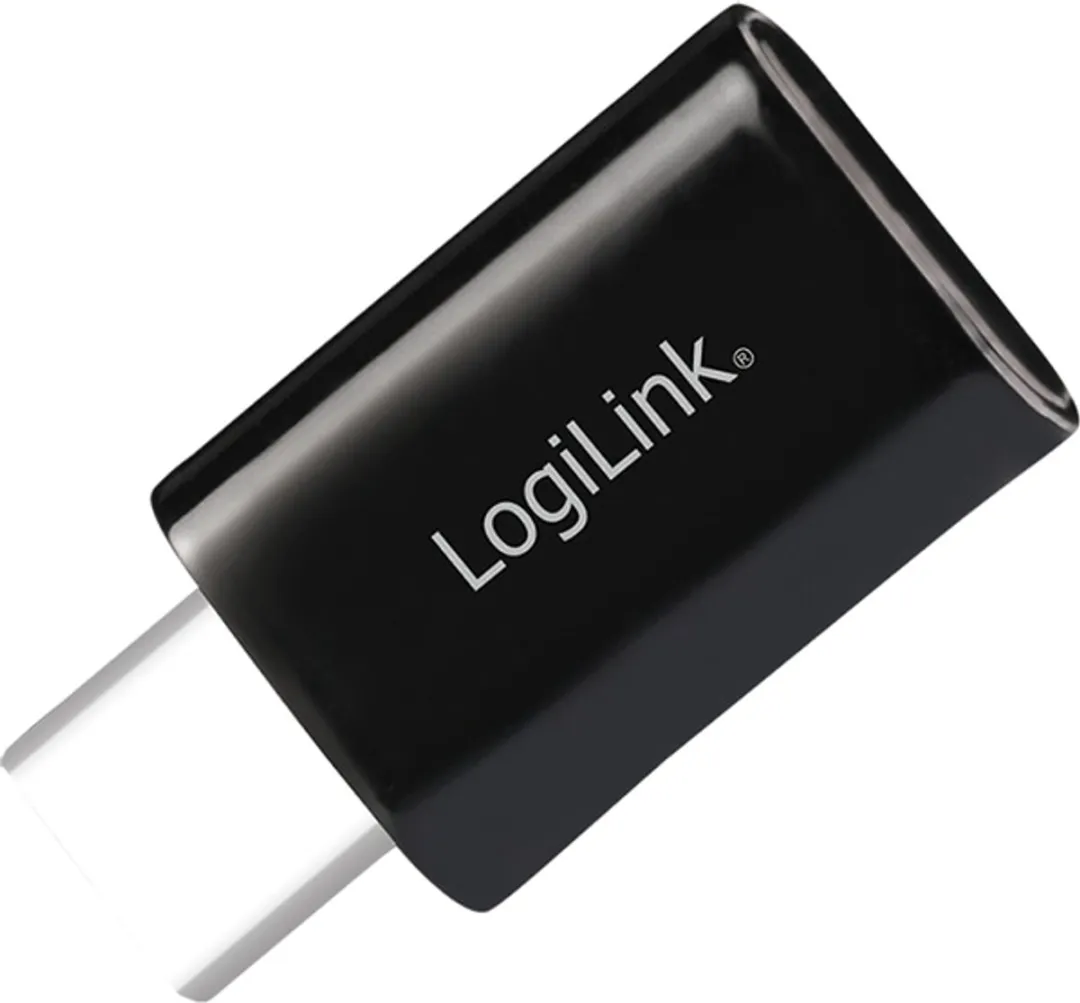 Logilink BT0048A USB-C naar Bluetooth 5.3 Adapter - Zwart