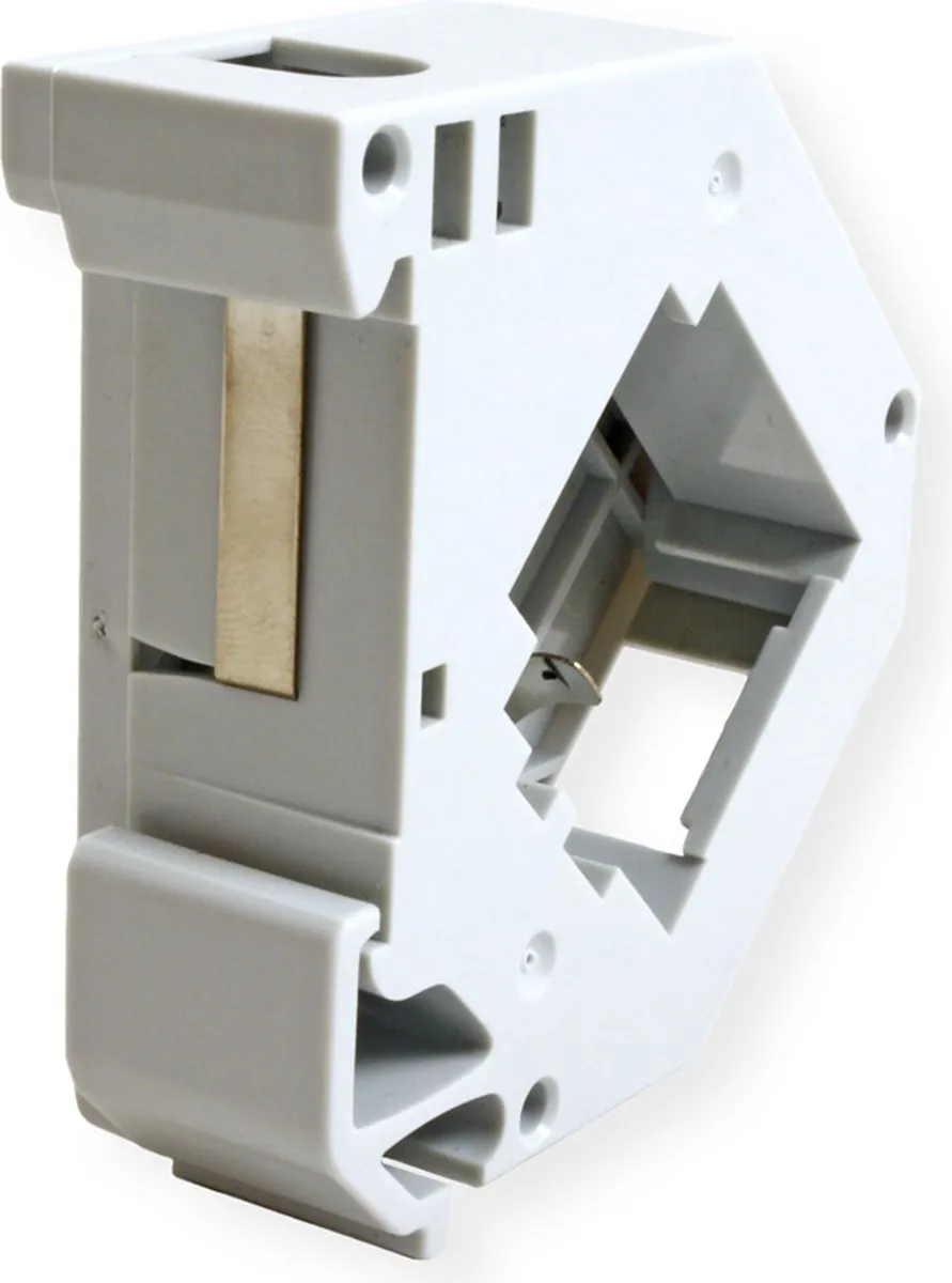 Roline Montagerailadapter Keystone - 1x Ethernet - Zilver - afbeelding 6 van 6