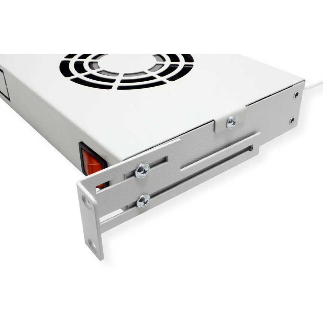 Roline 19-inch Ventilatorunit 2 Ventilatoren - Grijs - afbeelding 2 van 6