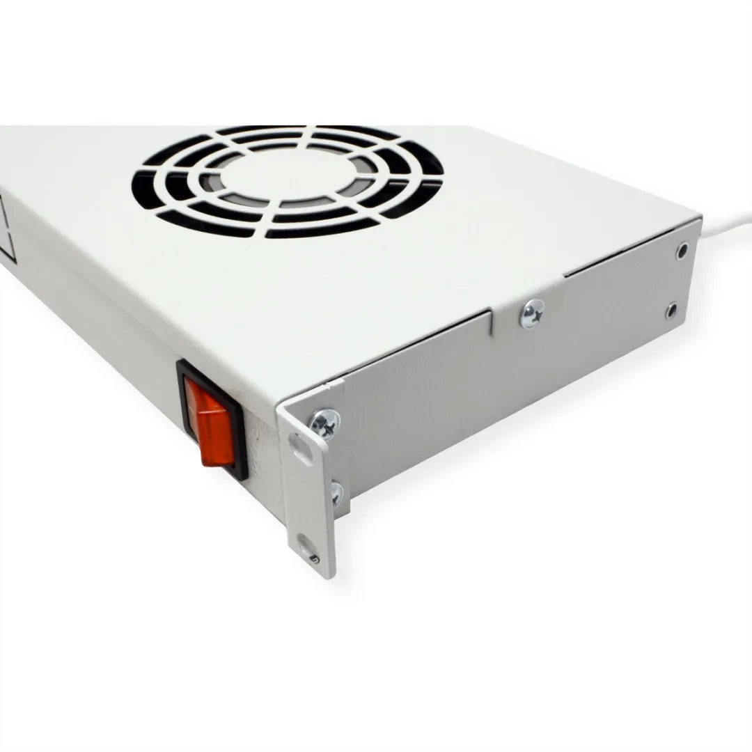 Roline 19-inch Ventilatorunit 2 Ventilatoren - Grijs - afbeelding 3 van 6