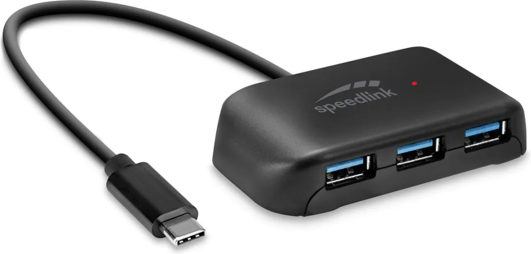 Speedlink SNAPPY EVO SL-140203-BK USB Hub 4-Port
