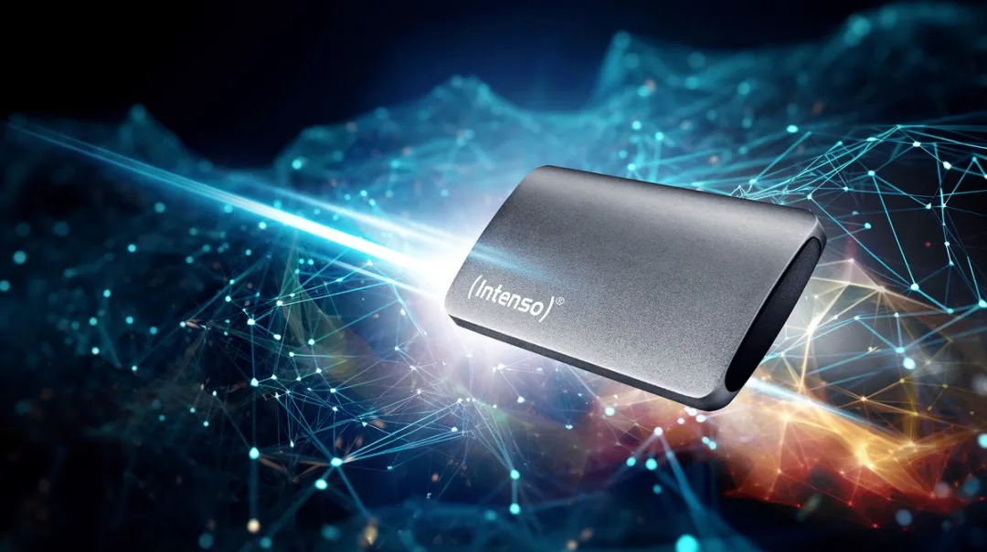 Intenso TX800 1TB Externe SSD - Aluminium - Antraciet