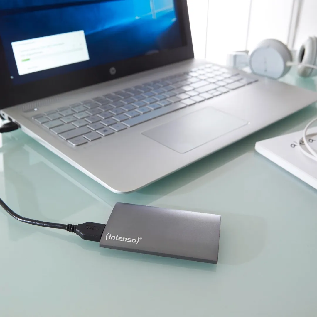 Intenso Portable SSD Premium 256GB - USB 3.2 - Antraciet
