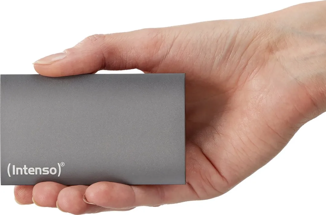 Intenso Portable SSD Premium 256GB - USB 3.2 - Antraciet