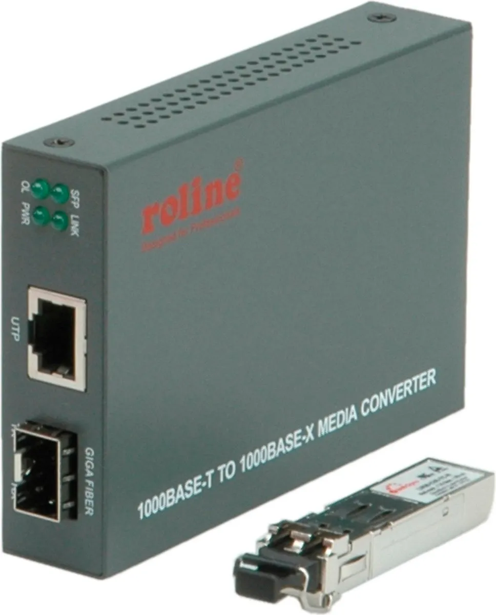 Roline Gigabit Converter RJ-45 - LC (mini GBIC) - afbeelding 4 van 6