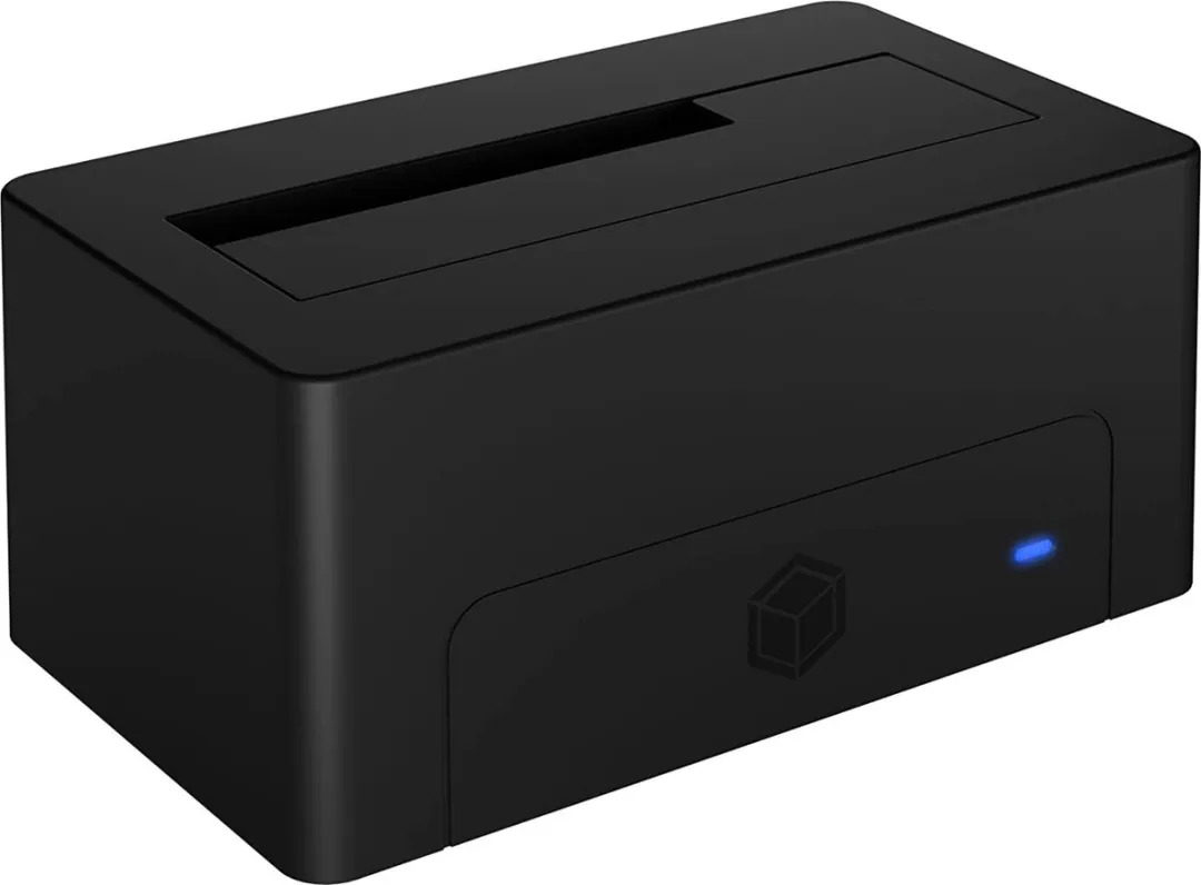 Icy Box IB-1121-U3 USB 3.2 Gen 1 Type-A - Zwart